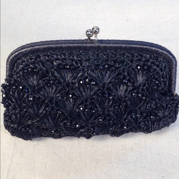 VINTAGE Woven Bead Japanese Clutch HOST PICK - Picture 3 of 7